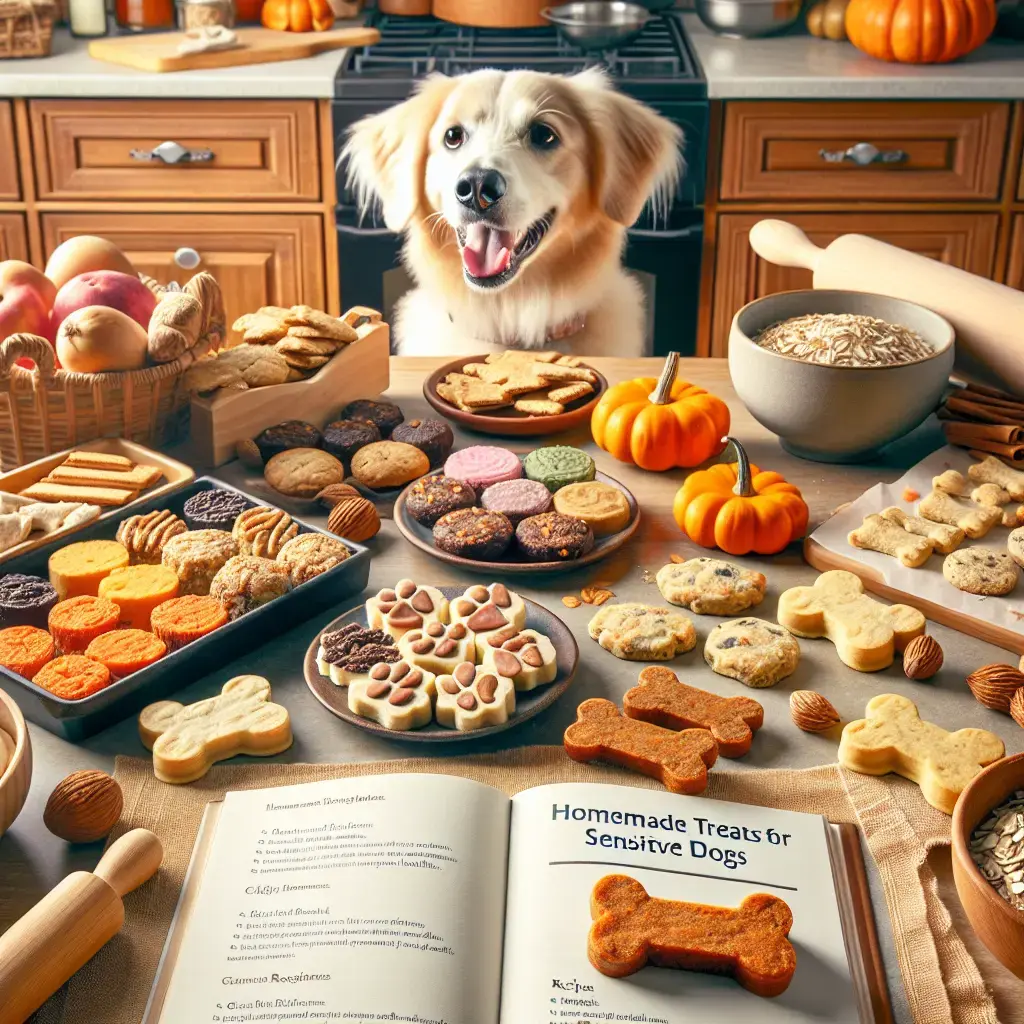 Homemade Treats for Dogs with Sensitive Stomachs